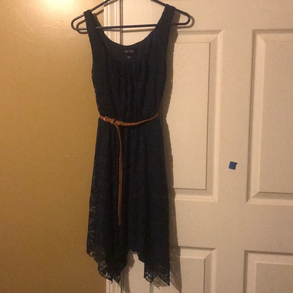Navy blue dress